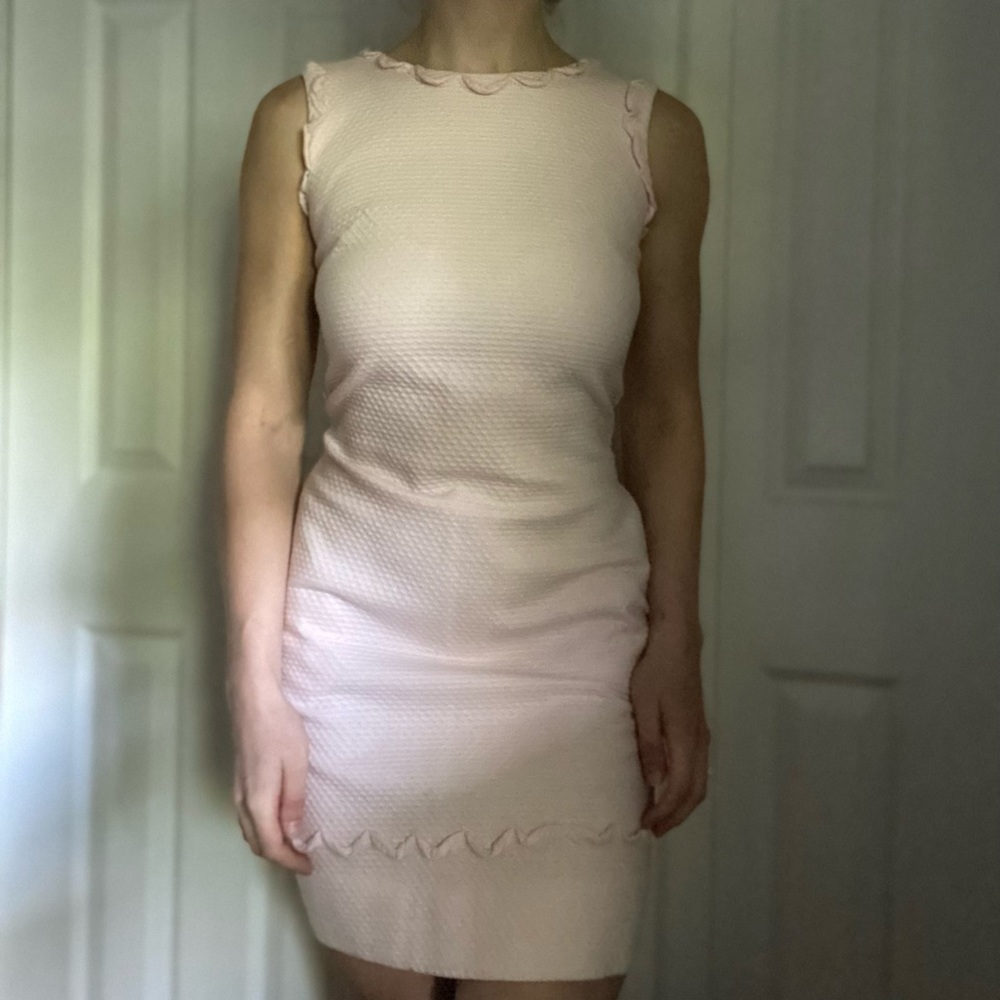 Jamison New York vintage pink sheath dress 1960s
